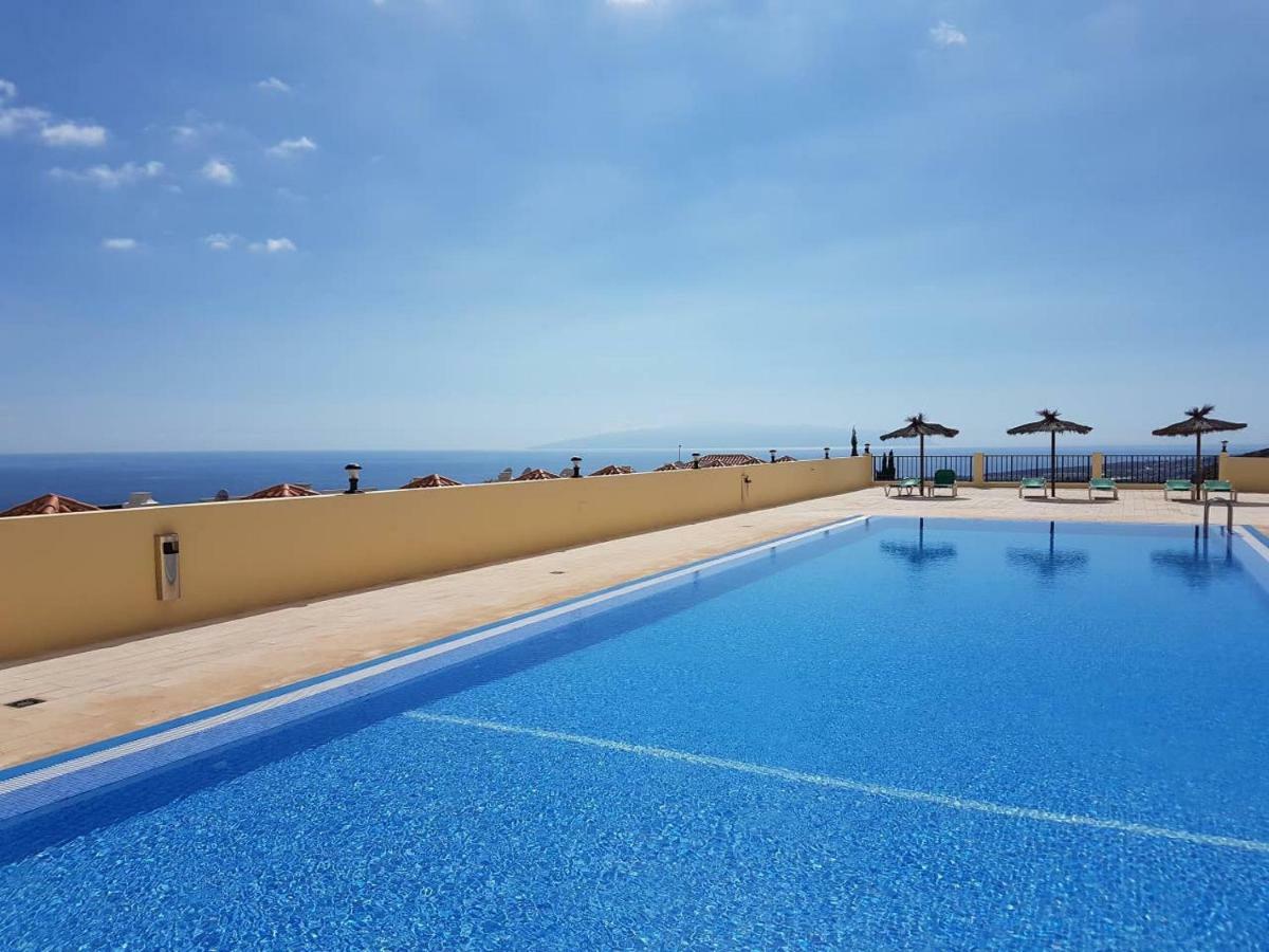 Villa Roque Del Conde With Fantastic Sea View, Terrace, Pool, Wifi, Sat-Tv, Garage Адехе Экстерьер фото
