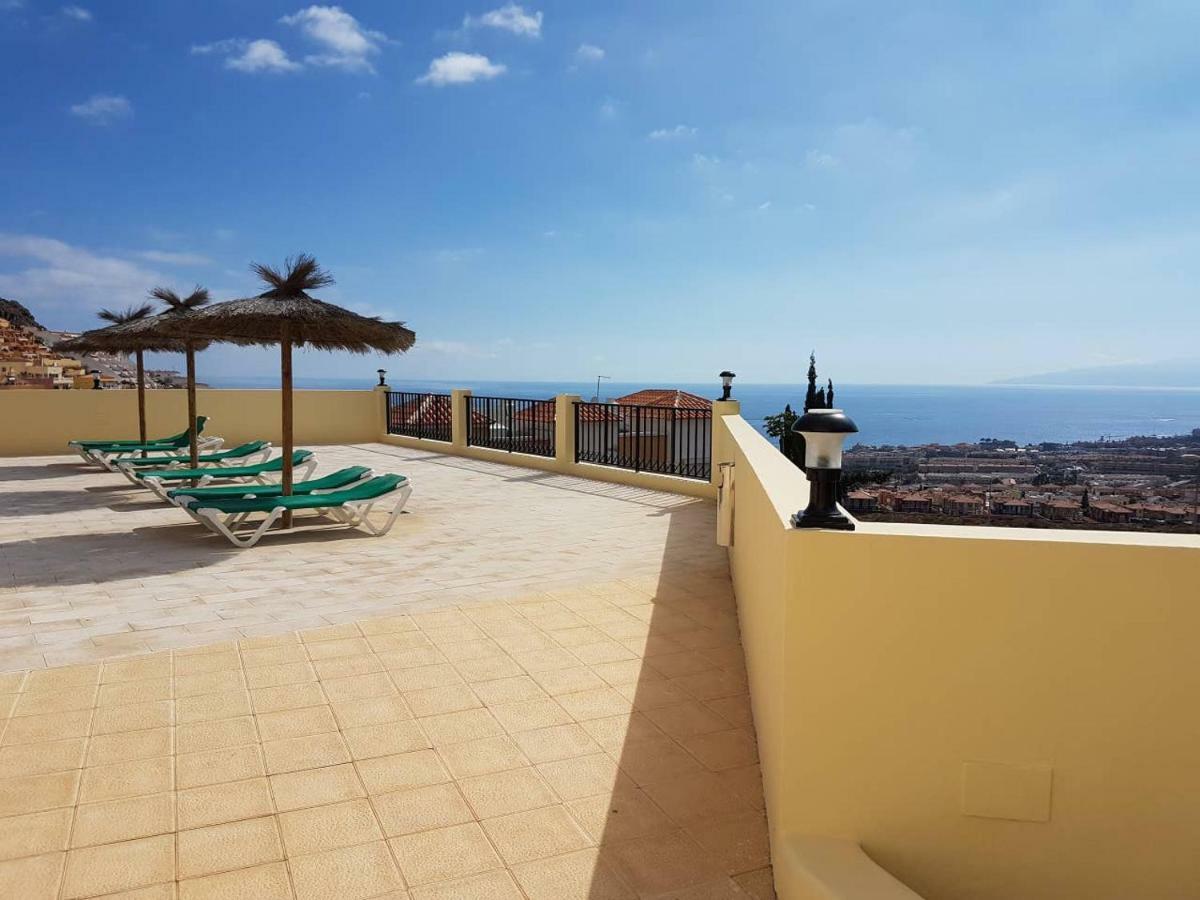 Villa Roque Del Conde With Fantastic Sea View, Terrace, Pool, Wifi, Sat-Tv, Garage Адехе Экстерьер фото