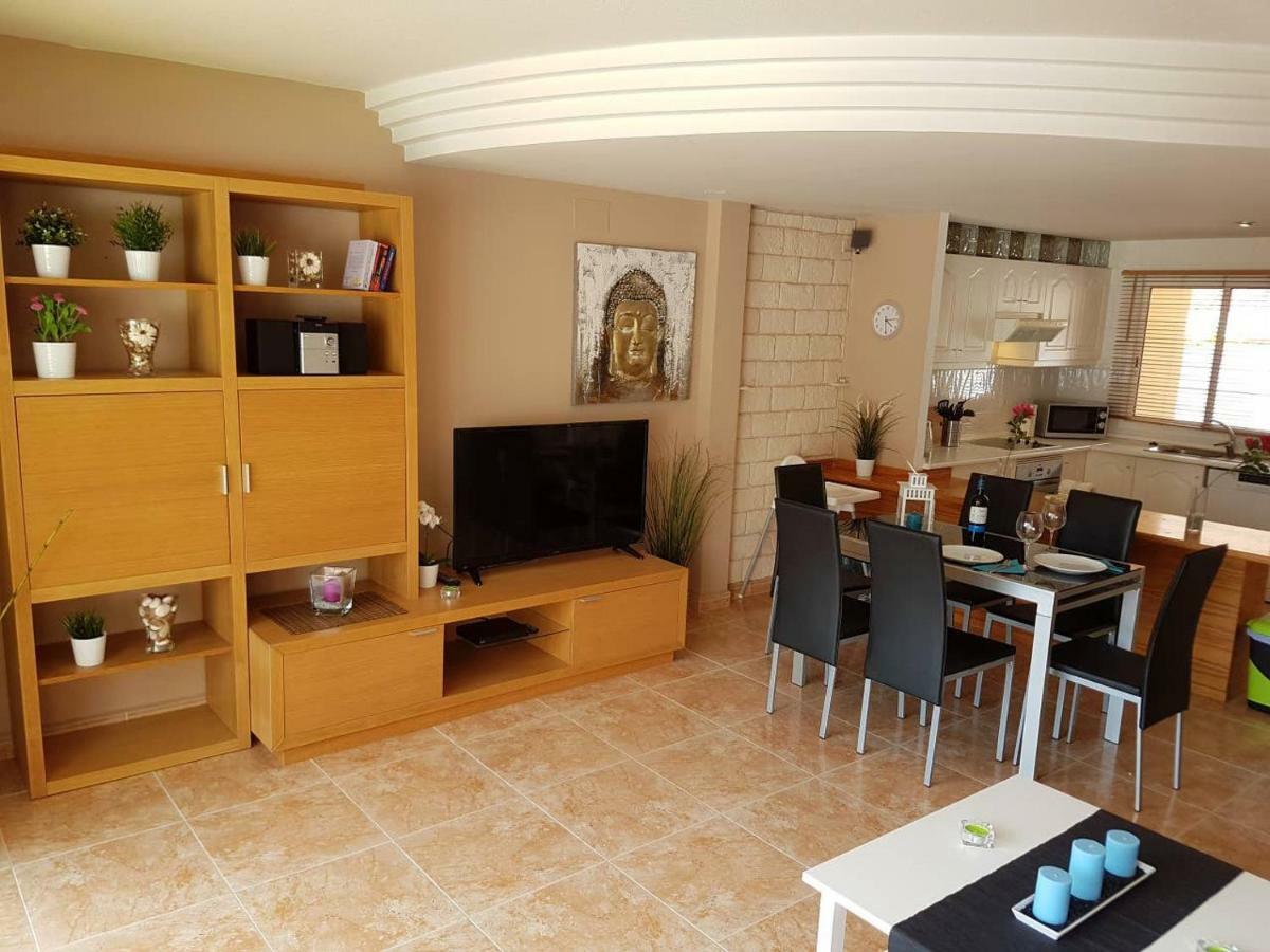 Villa Roque Del Conde With Fantastic Sea View, Terrace, Pool, Wifi, Sat-Tv, Garage Адехе Экстерьер фото