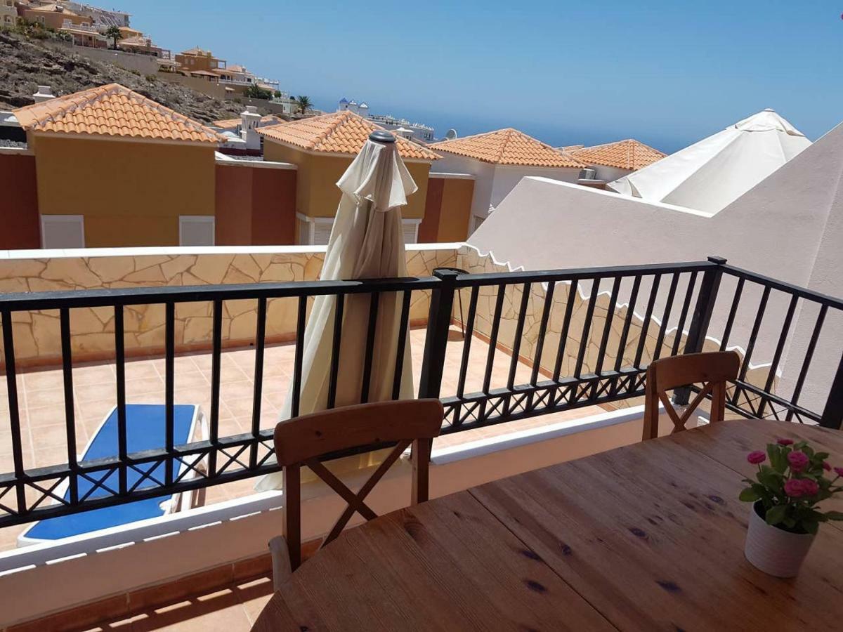 Villa Roque Del Conde With Fantastic Sea View, Terrace, Pool, Wifi, Sat-Tv, Garage Адехе Экстерьер фото